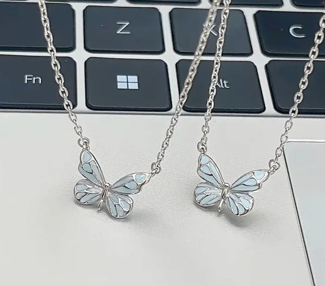 Glow in the Dark Butterfly Jewelry Set
